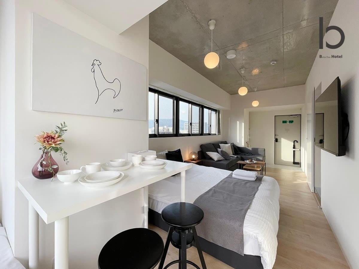 公寓 Bhotel Nekoyard - With Security, Near Peace Park & Downtown 广岛